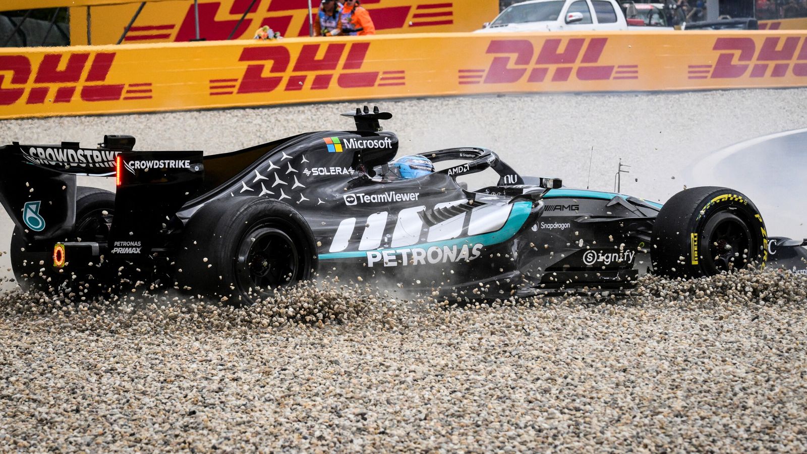 Brundle: The Hamilton-Russell penalty call and Antonelli's class of one thumbnail