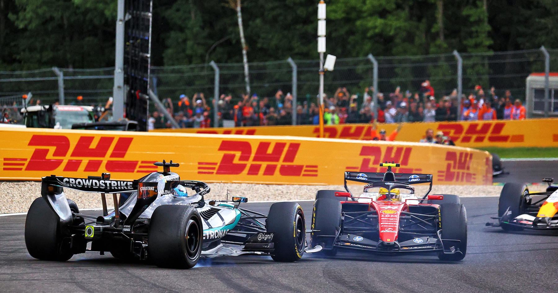Lewis Hamilton reveals George Russell text plan after Spa collision source thumbnail