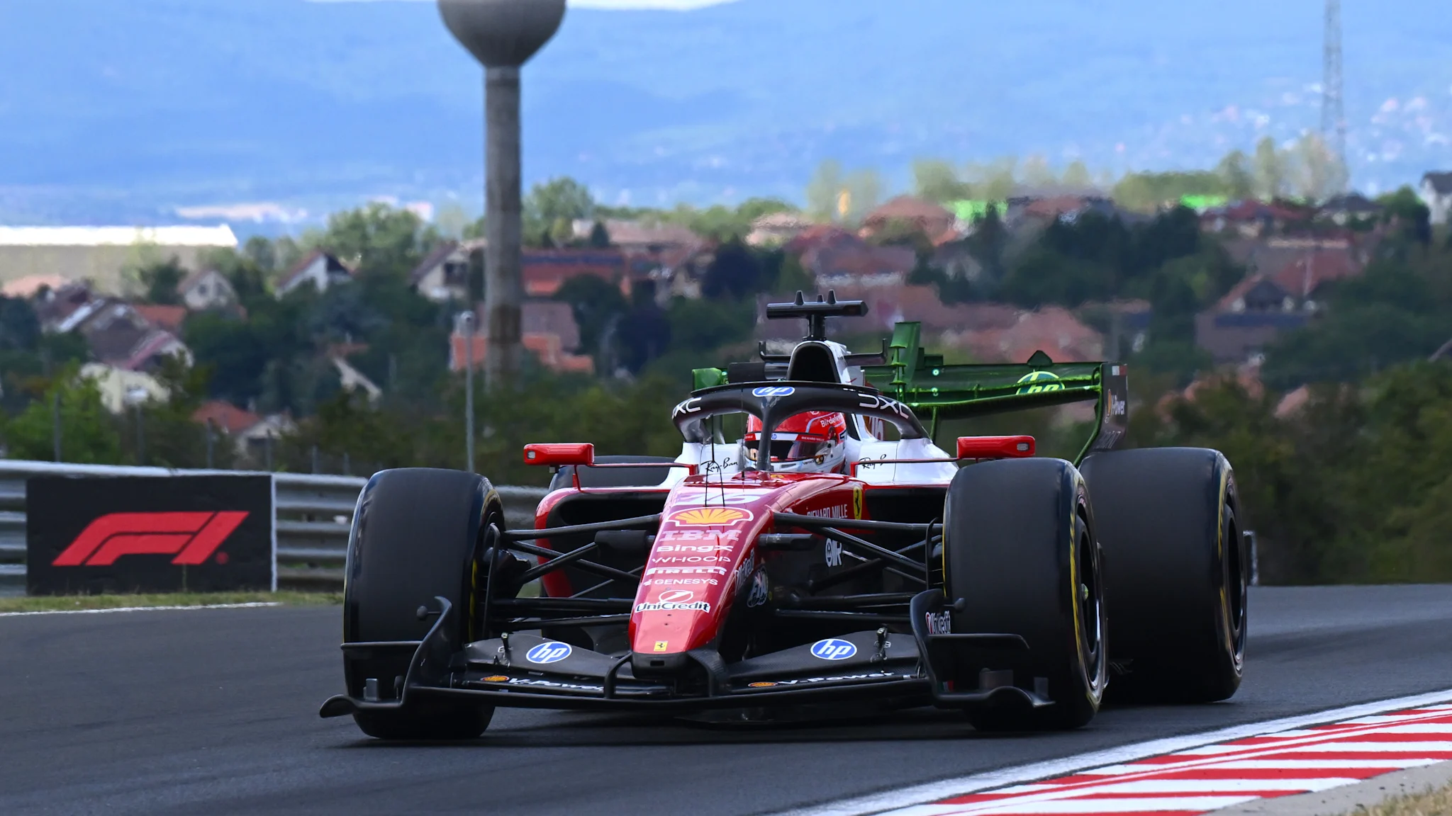 Leclerc leads Verstappen in Hungary FP1 before Ferrari issue thumbnail