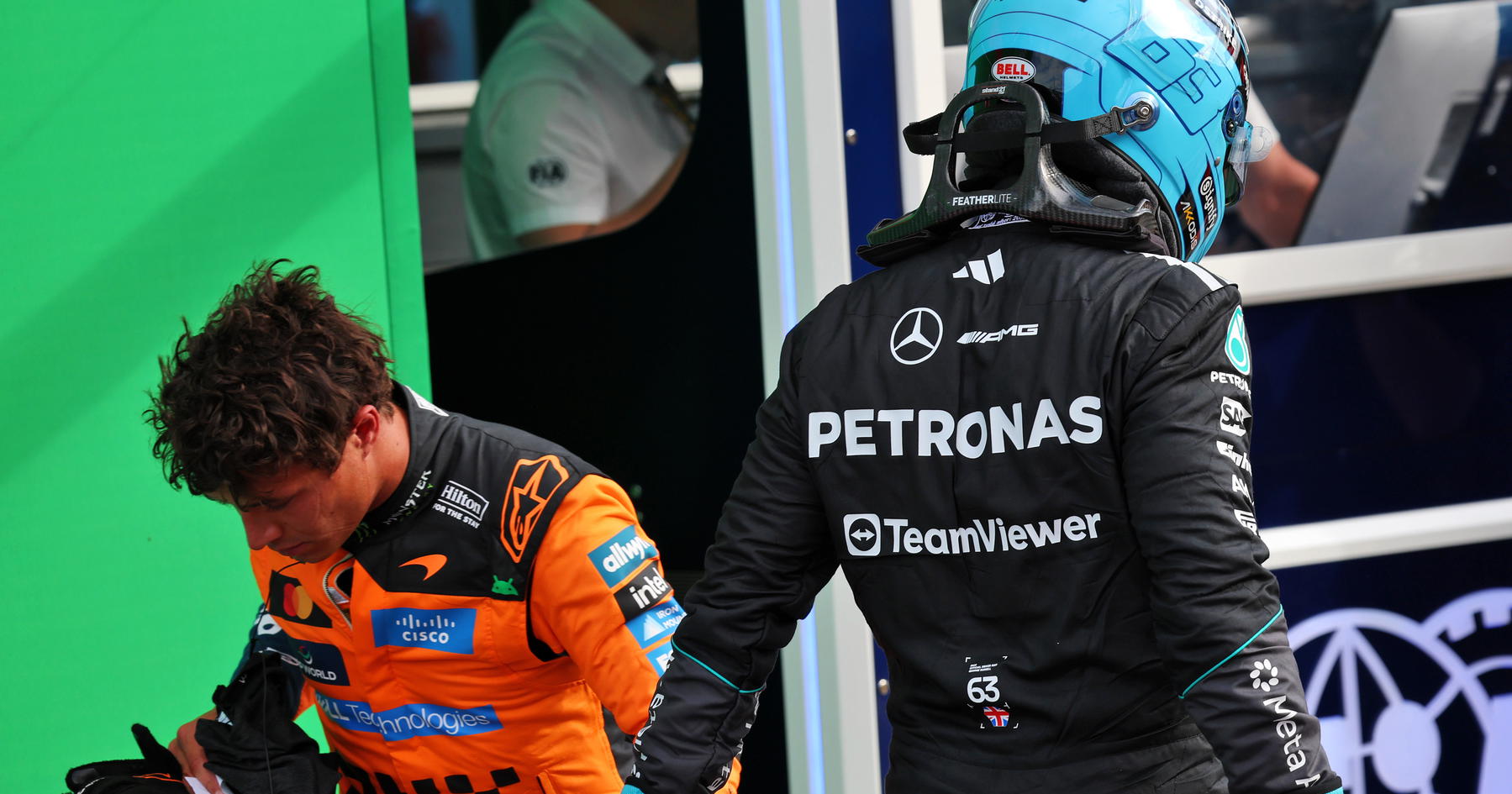 Lando Norris points to key factor behind slender George Russell defeat thumbnail