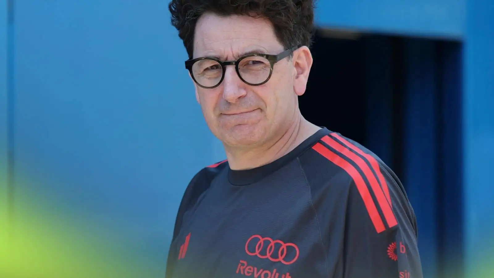 Mattia Binotto holds Red Bull RB22 inspection at British Grand Prix thumbnail