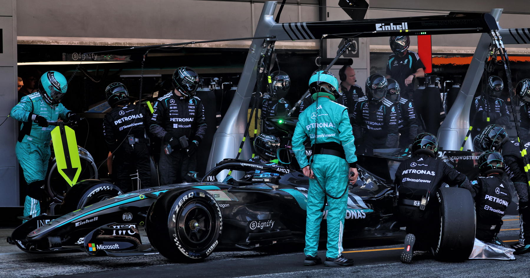 George Russell set for Mercedes talks after Barcelona disagreement thumbnail