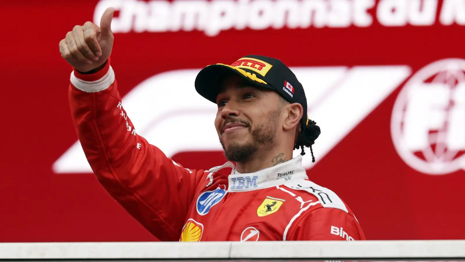 Lewis Hamilton reveals ‘lucky charm' behind Ferrari milestone at Canadian GP thumbnail