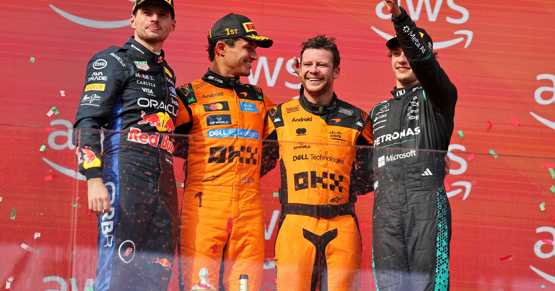 How the current F1 drivers' standings compare to 2025 thumbnail