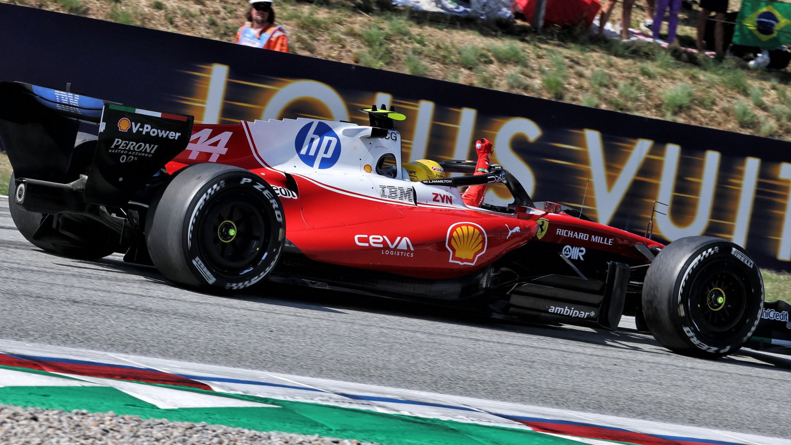 Did this Ferrari secret weapon help Lewis Hamilton win in Barcelona? thumbnail