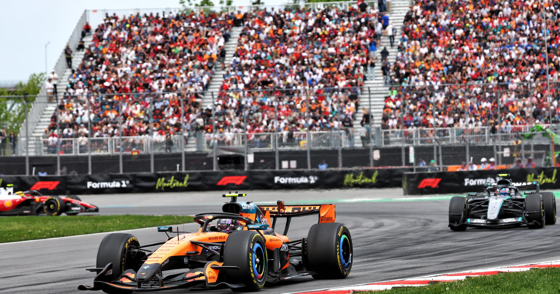 Lando Norris 'picks up pieces' as tense Mercedes scrap opens door thumbnail