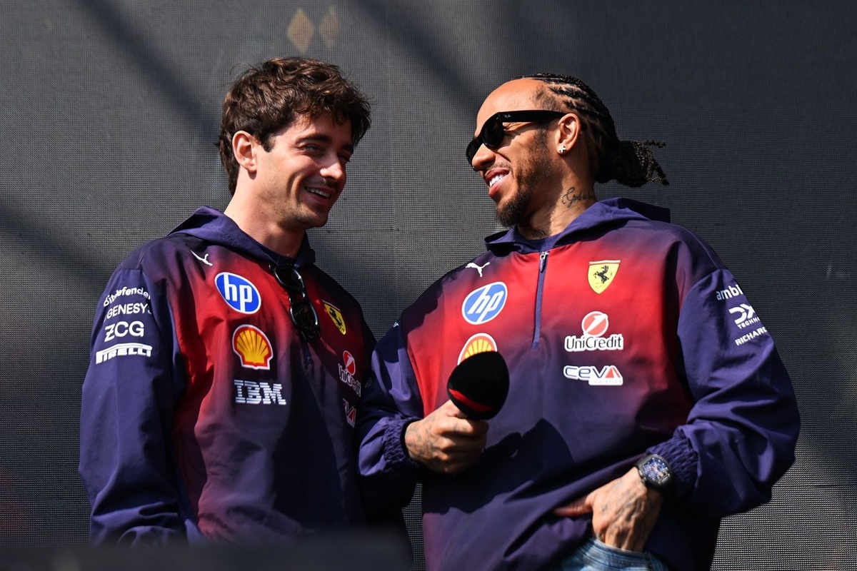 Jolyon Palmer: Charles Leclerc could be "absolute menace" to Mercedes in Lewis Hamilton's title bid thumbnail