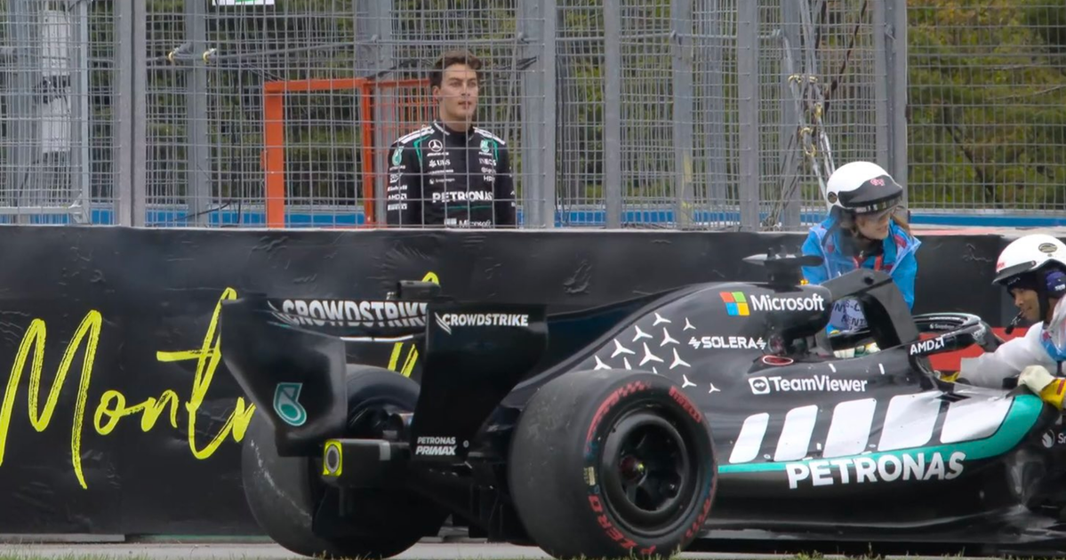 George Russell stunned by Canadian GP failure: 'I'm lost for words' thumbnail