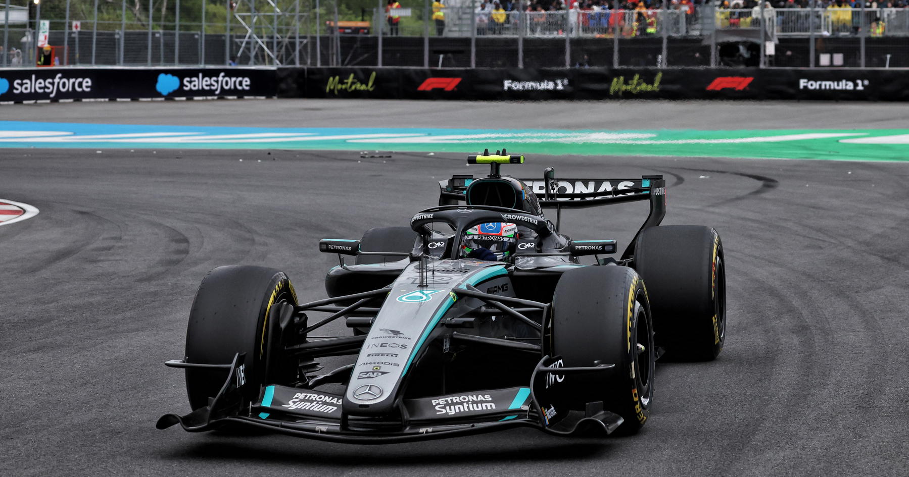 George Russell shock retirement hands Kimi Antonelli record-breaking Canada win thumbnail