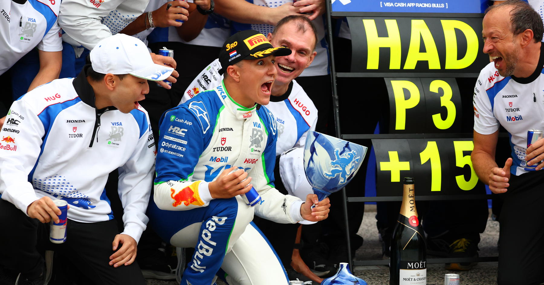 Isack Hadjar unveils special helmet with hilarious reference thumbnail