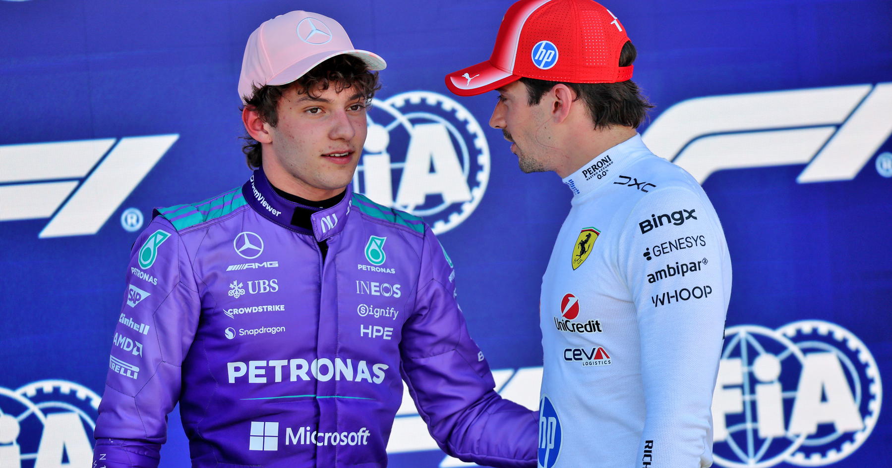 Kimi Antonelli and Charles Leclerc facing FIA investigations ahead of Barcelona qualifying source thumbnail