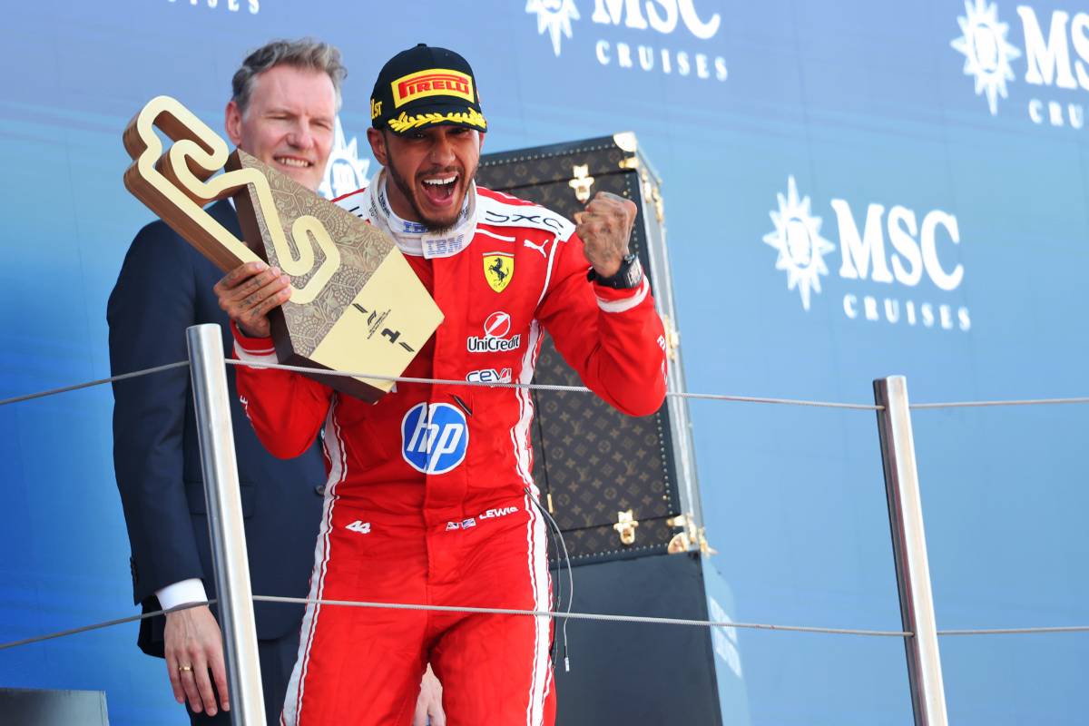 Hamilton hails Ferrari faith after 'dream that seemed impossible' thumbnail