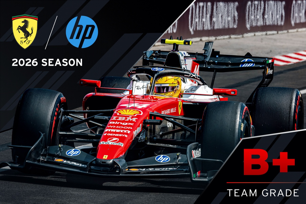 F1 2026 mid-season grades: Innovative Ferrari impresses with strong start thumbnail