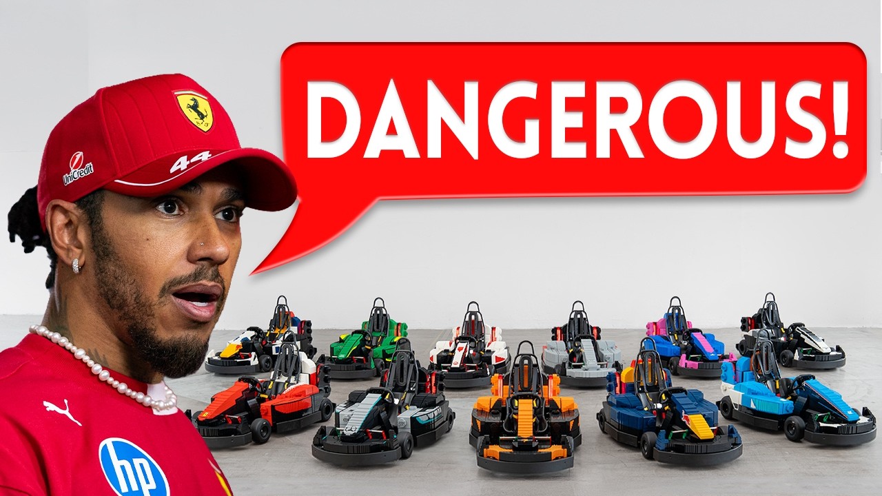 Are the LEGO F1 Cars TOO DANGEROUS? thumbnail