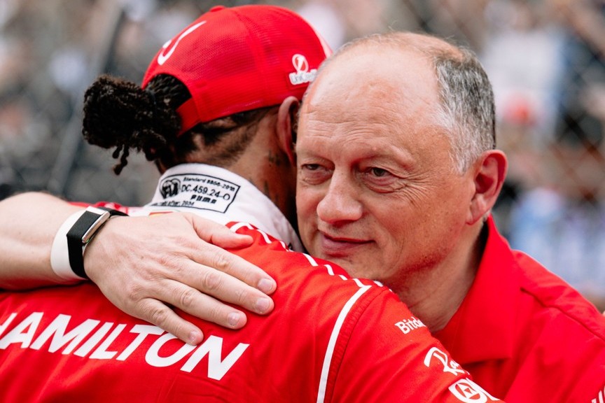 Hamilton's growing confidence reflects Ferrari’s progress - Vasseur source thumbnail