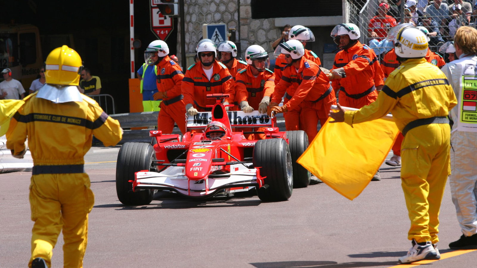 Twenty years on: Was this Monaco moment Michael Schumacher's most controversial stunt? thumbnail