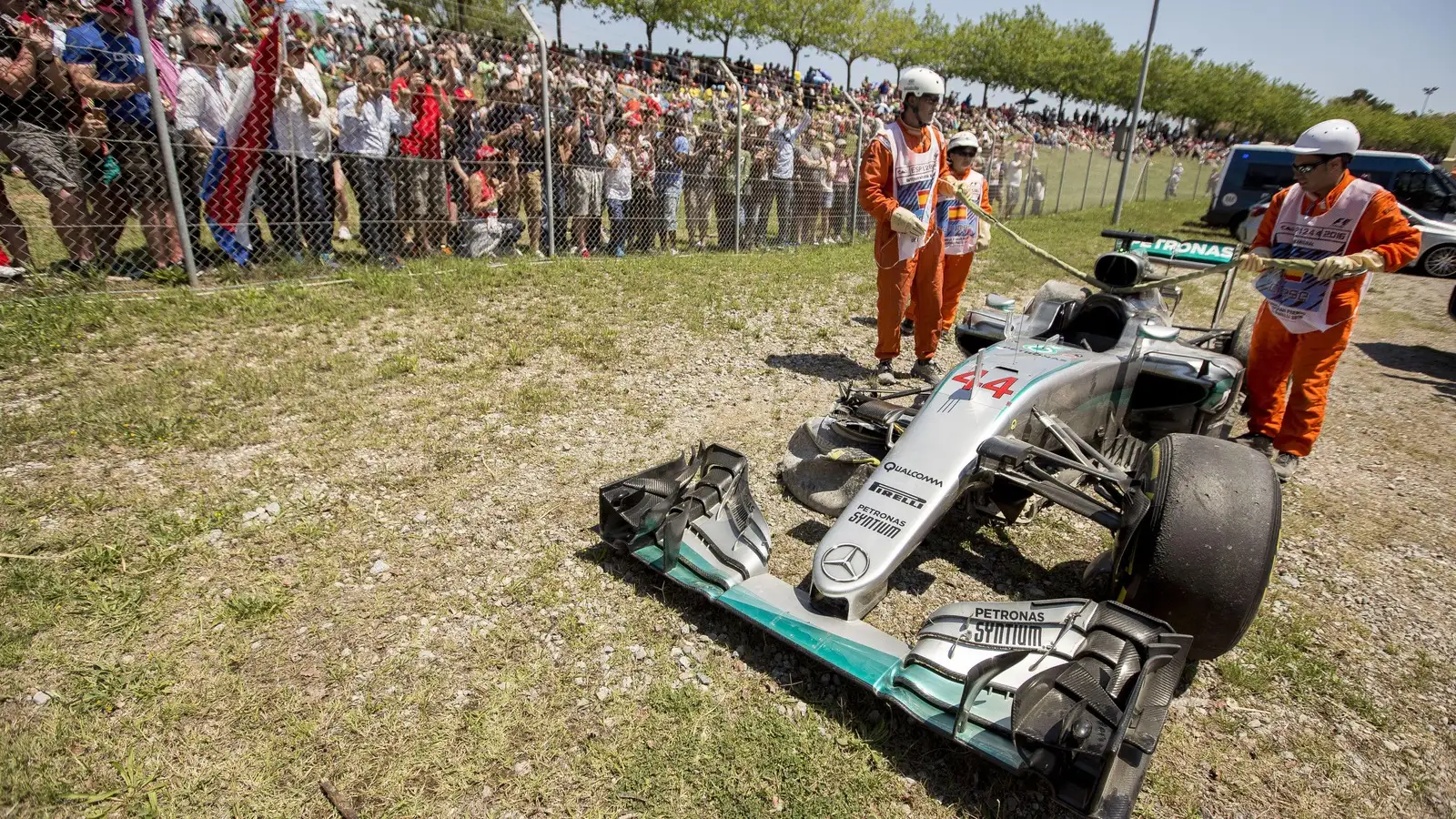Nico Rosberg: Lewis Hamilton ‘genius' meant Mercedes crashes were ‘more my fault’ source thumbnail