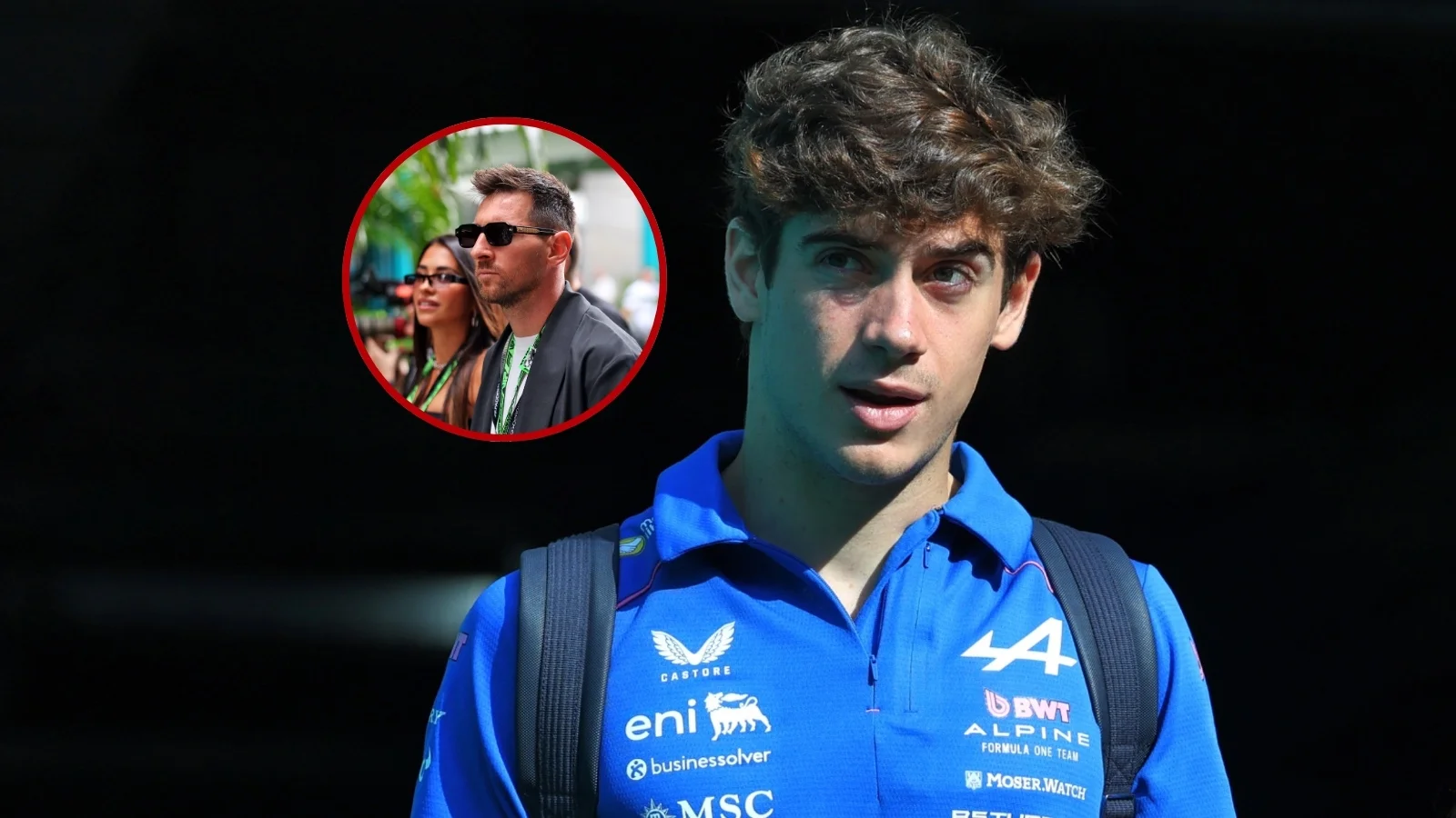 Franco Colapinto reveals ‘surprising' Lionel Messi F1 question thumbnail