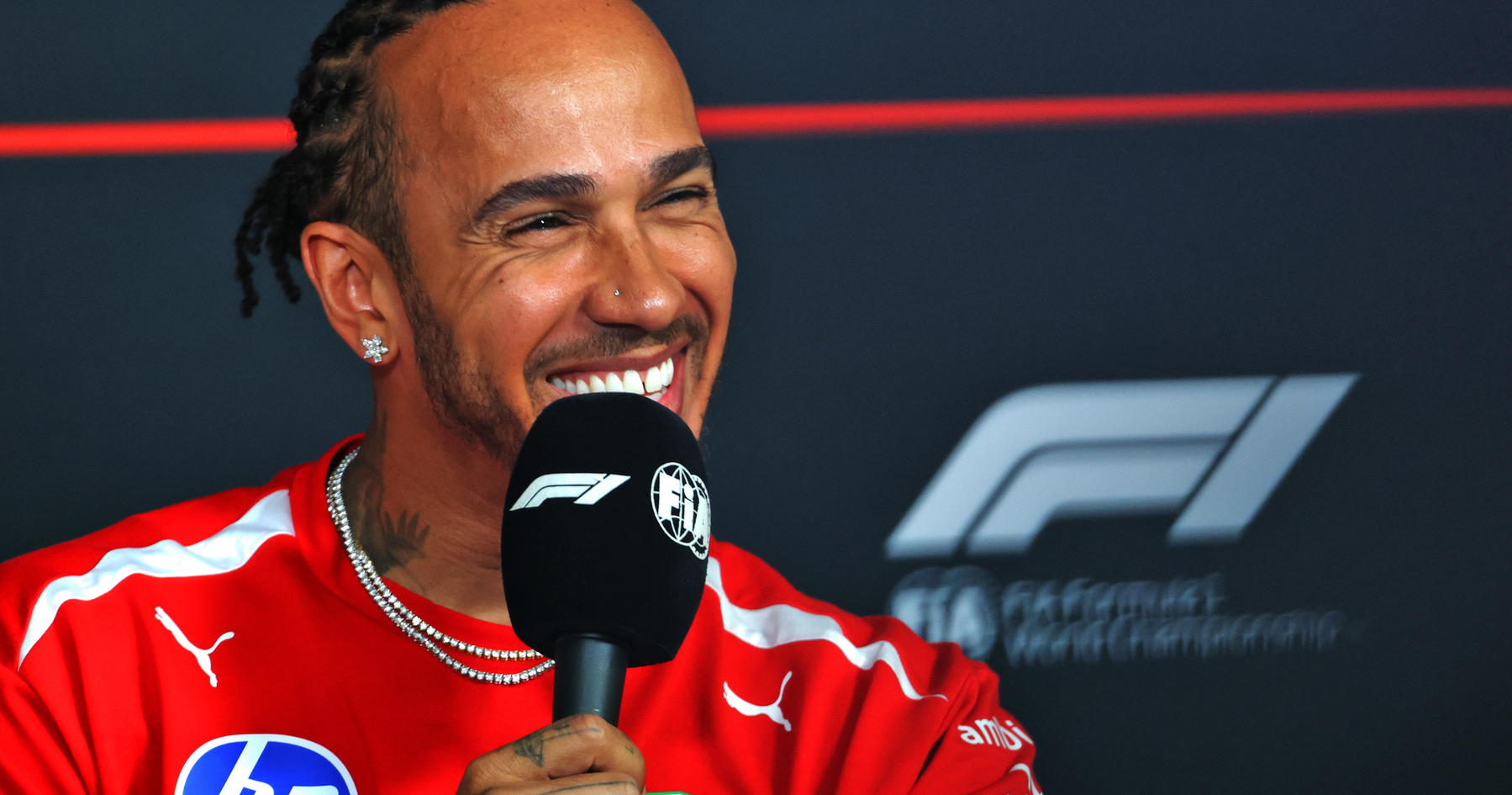 Lewis Hamilton in 'happy place' after 'best ever' Ferrari change source thumbnail
