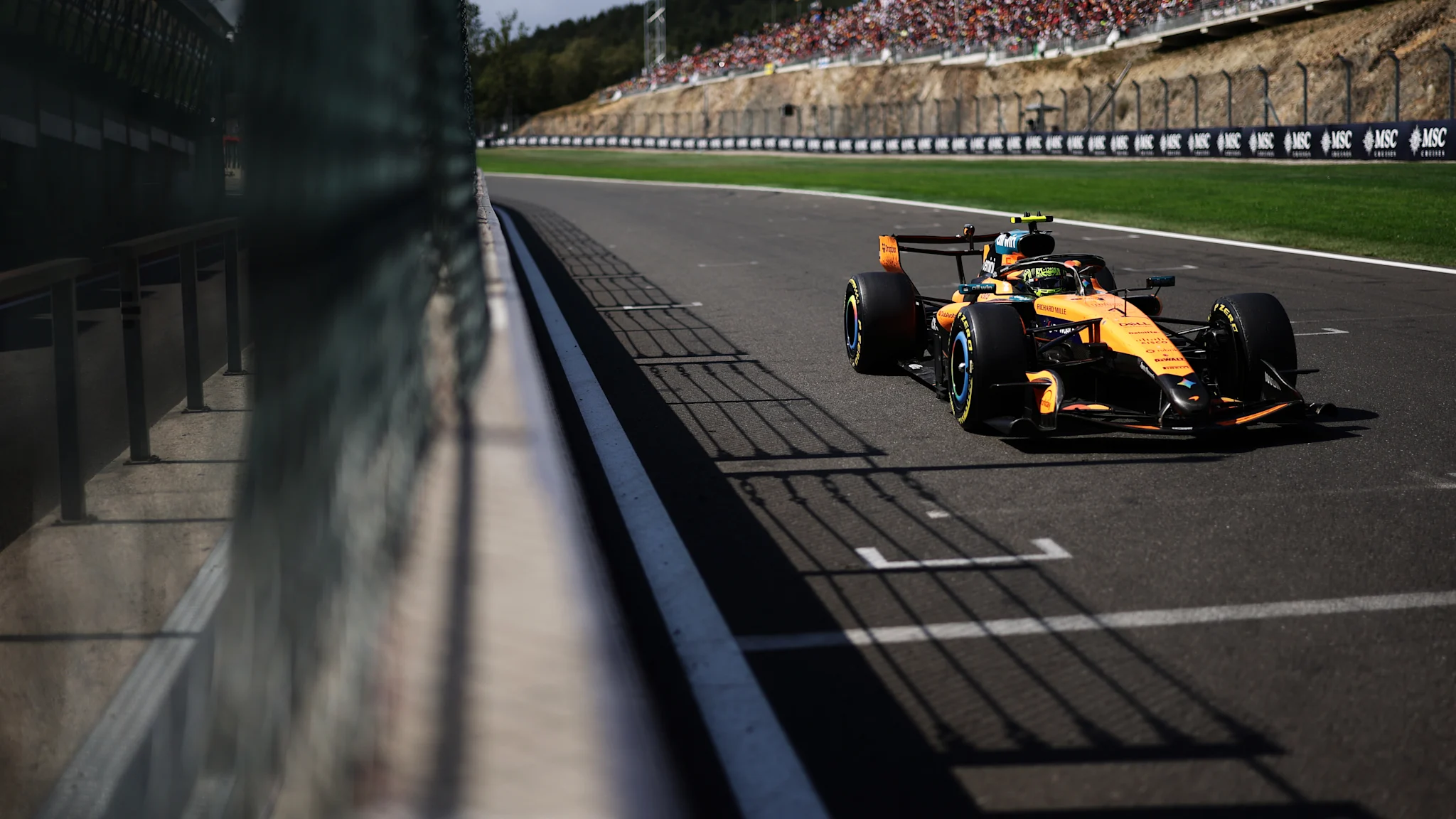 Did McLaren's VSC call cost Norris a podium in Belgium? thumbnail