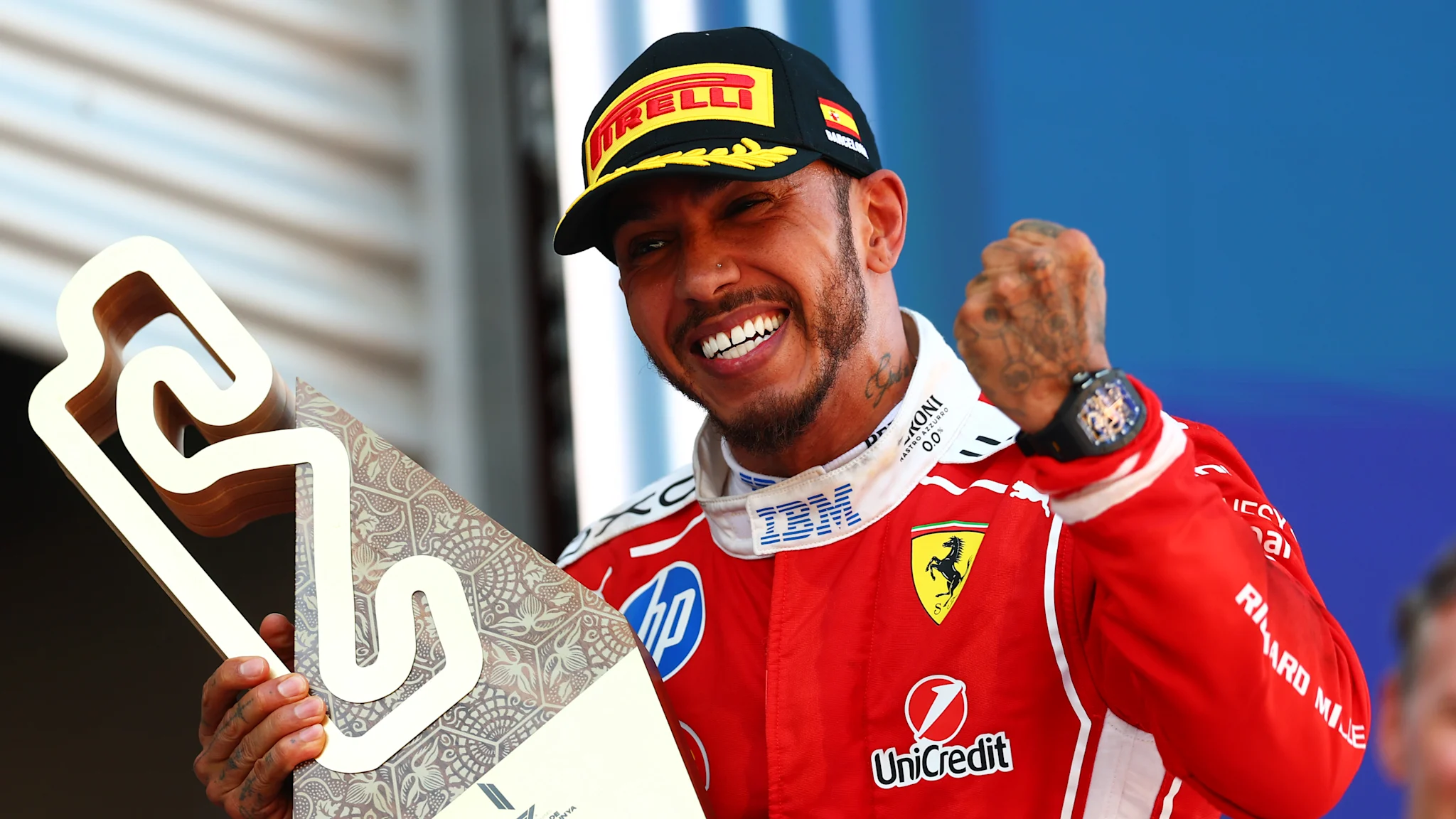PALMER: Can Hamilton mount a title tilt after his first Ferrari win? thumbnail
