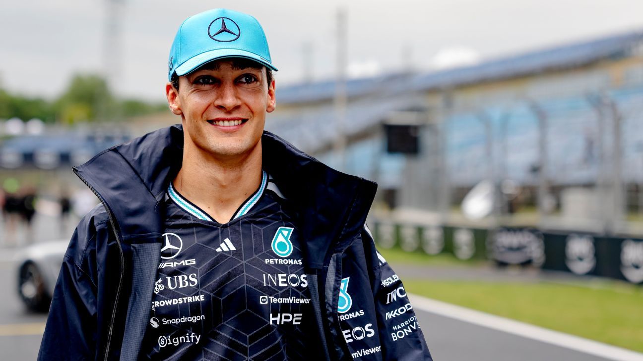 George Russell's Mercedes engine glitch resolved, heads into Hungarian GP with 'positive mindset' thumbnail