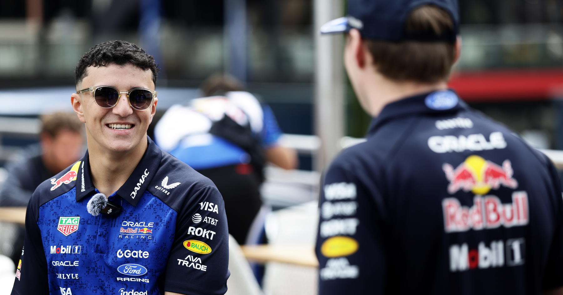 Isack Hadjar details F1 'luxury' alongside Max Verstappen source thumbnail