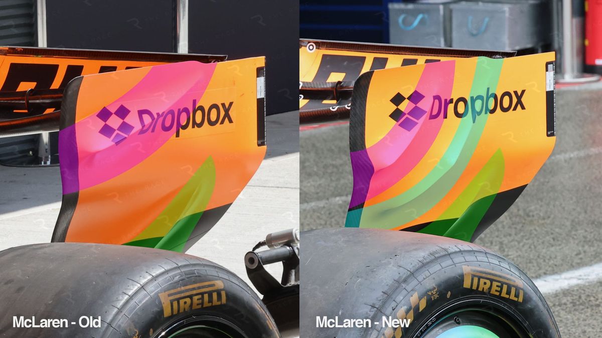 Crinkled McLaren rear wing among Dutch GP F1 upgrades thumbnail