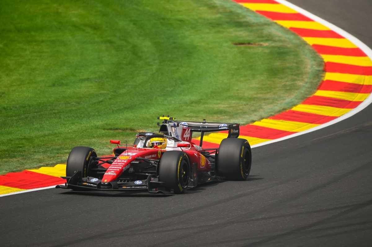 Lewis Hamilton's Ferrari "didn't feel the same" after Belgian GP practice crash source thumbnail