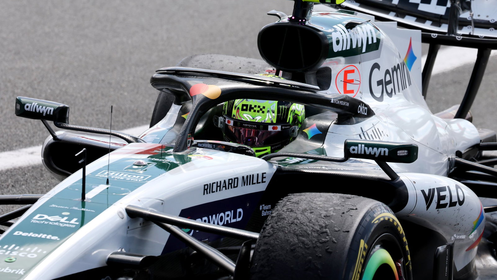 Norris wanted to replicate Schumacher's controversial British GP win thumbnail