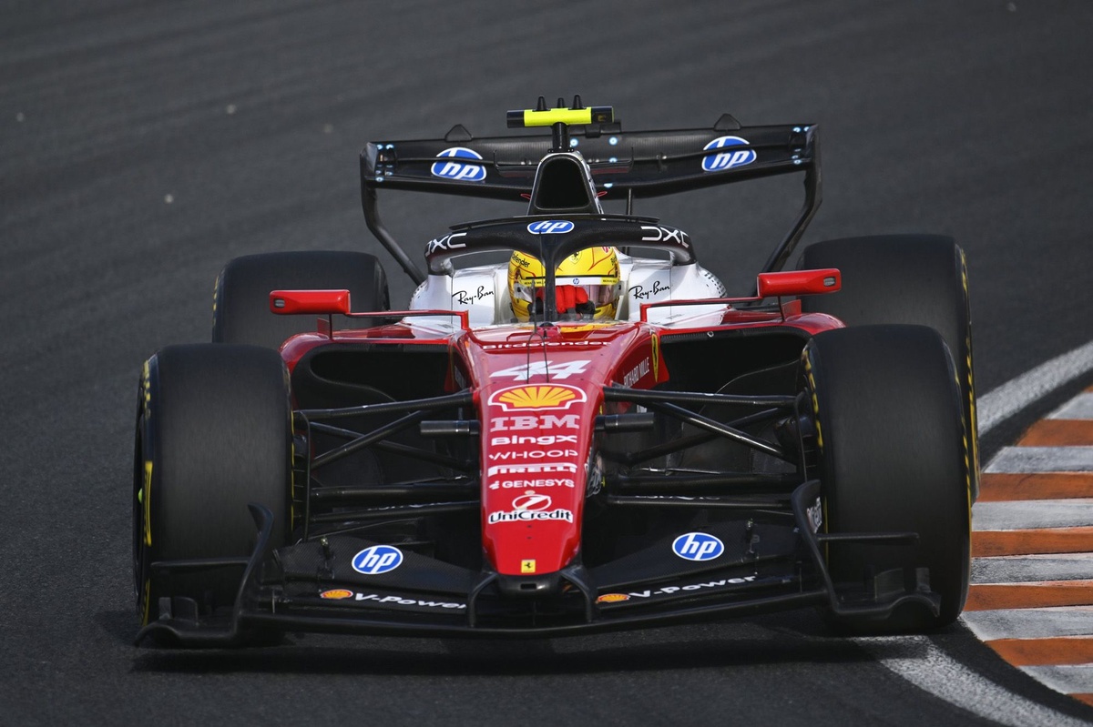 Lewis Hamilton baffled by "completely different" Ferrari as Charles Leclerc nails "best" lap of 2026 thumbnail