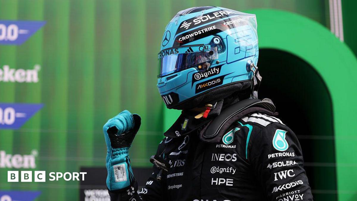 Russell on pole position for Dutch GP sprint race thumbnail