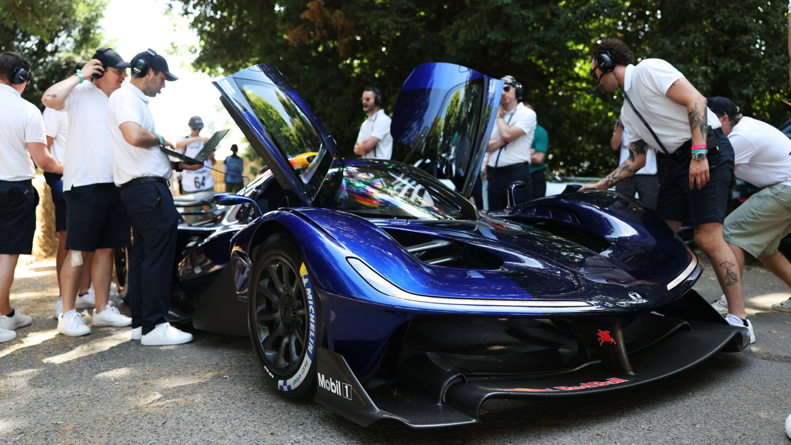 Adrian Newey completes first run in Red Bull hypercar at Goodwood thumbnail