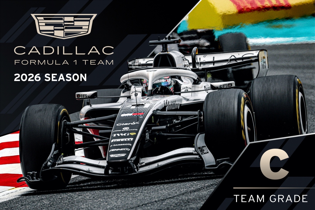 F1 2026 mid-season grades: Cadillac gets off to respectable start on its adventure thumbnail