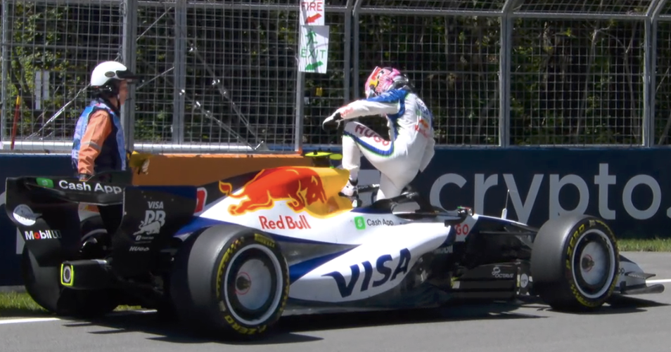 Stricken Liam Lawson causes costly Canada practice red flag thumbnail