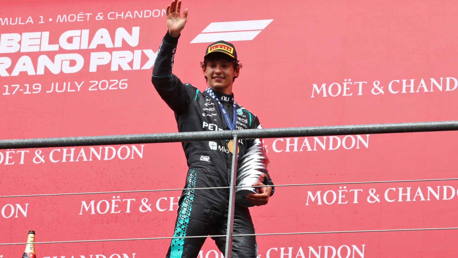 Kimi Antonelli reveals relief over ‘confusing' opening lap chaos in F1 Belgian GP source thumbnail