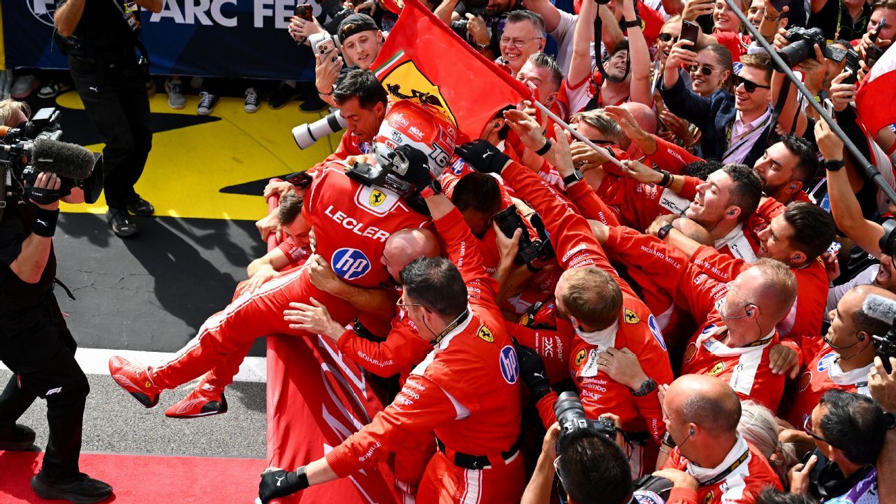 Charles Leclerc on British GP win: 'Tough times never last, only tough people do' source thumbnail