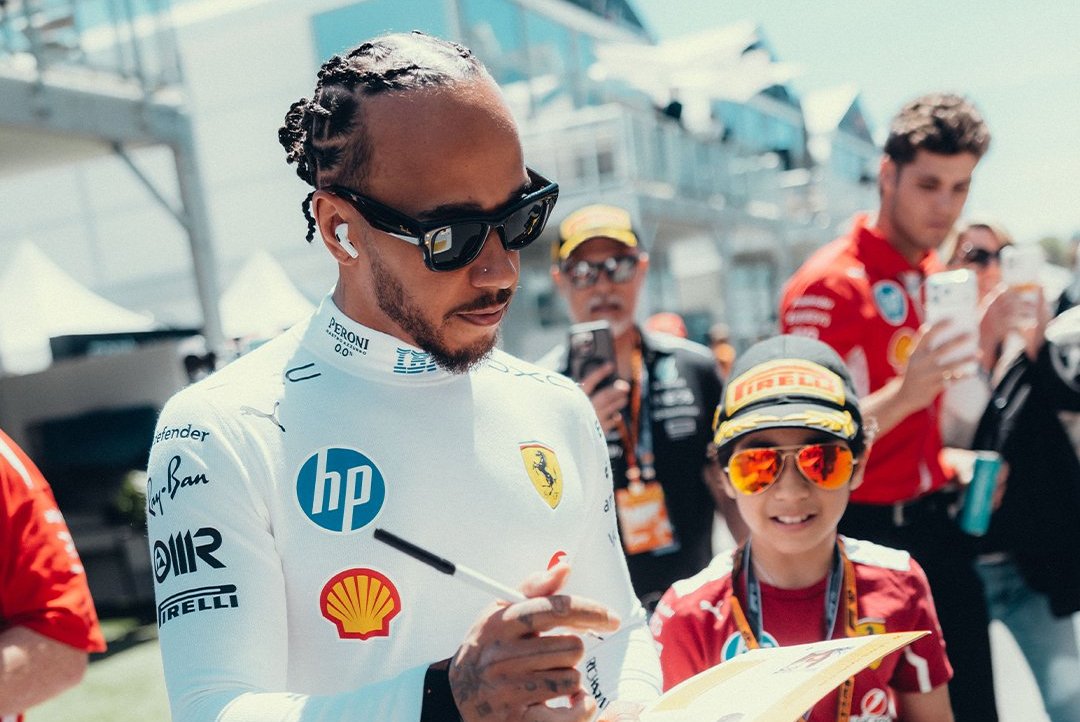 Transformed Ferrari leaves Hamilton ‘the best I've felt all year’ thumbnail