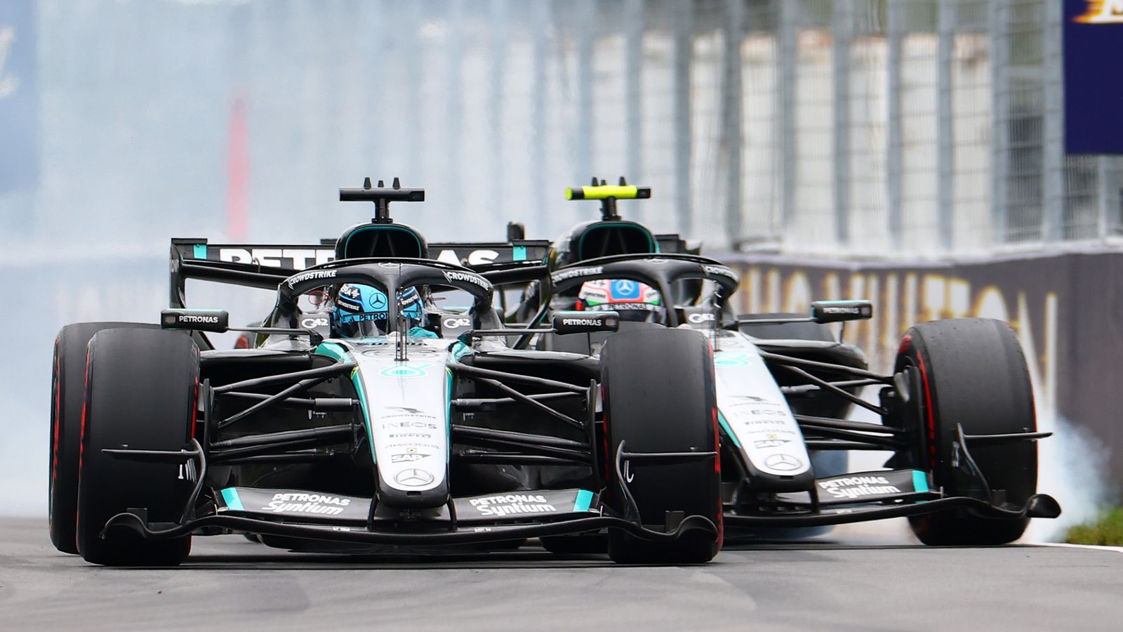 Wolff warns Mercedes may turn Antonelli-Russell battles 'down a notch' source thumbnail
