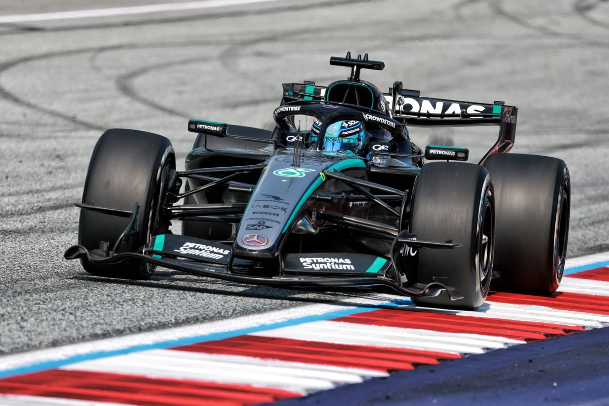 Russell resists Verstappen for first victory since season opener thumbnail