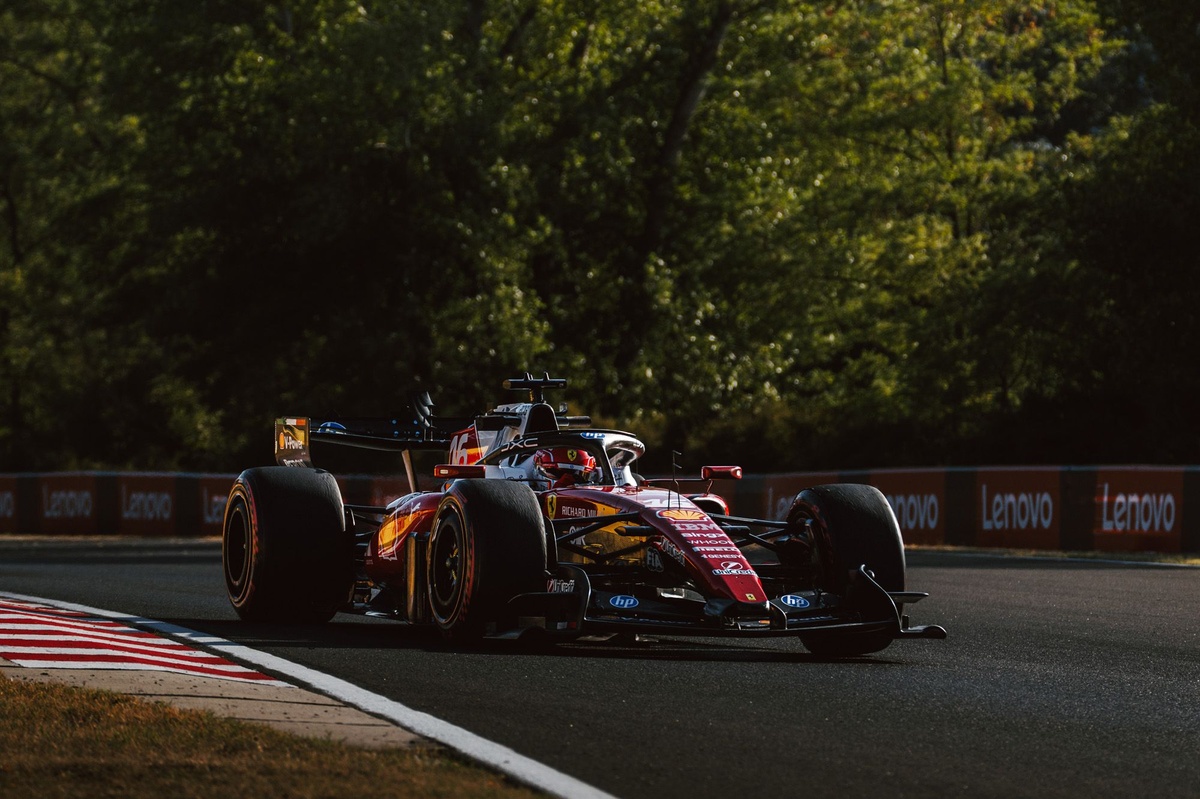 Charles Leclerc: "I don't expect us to have today's gap" in F1 Hungary qualifying thumbnail