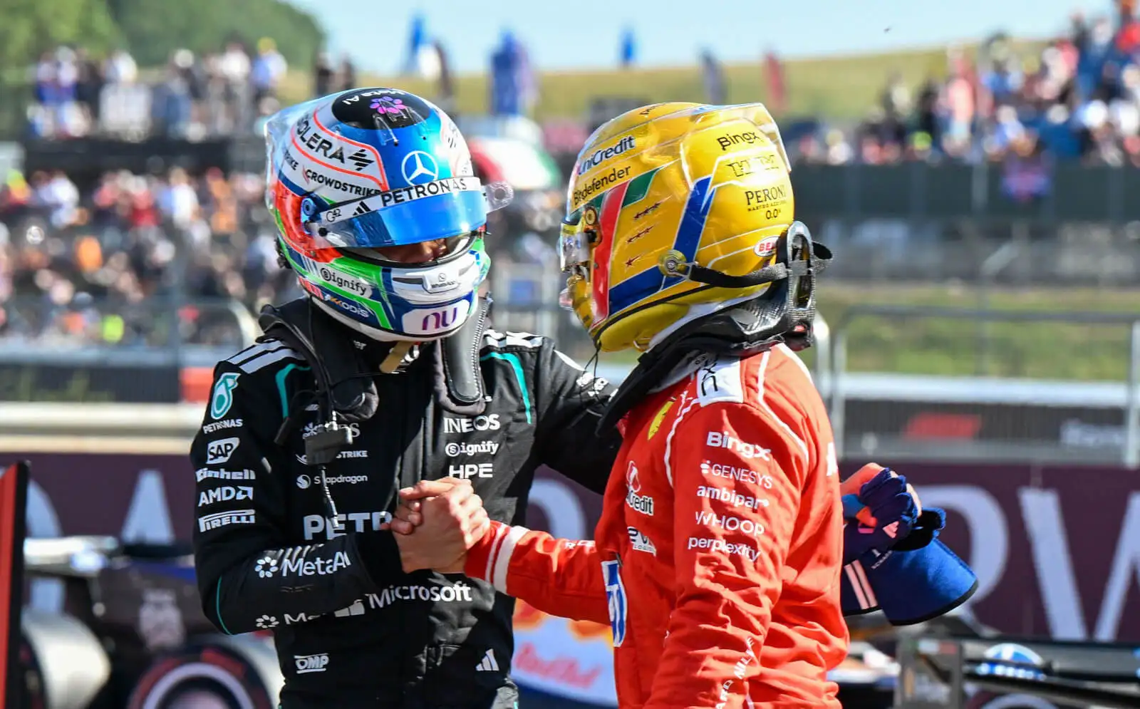 Toto Wolff names Ferrari as Mercedes' biggest F1 title threat after Silverstone source thumbnail