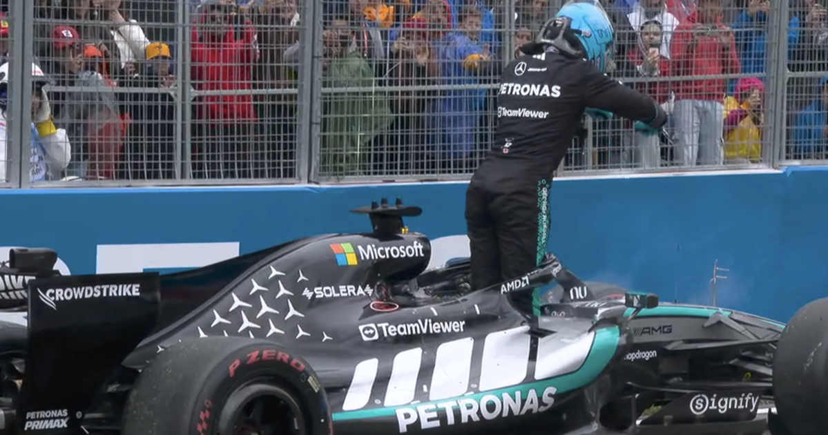 George Russell facing stewards' investigation after Canadian GP retirement source thumbnail