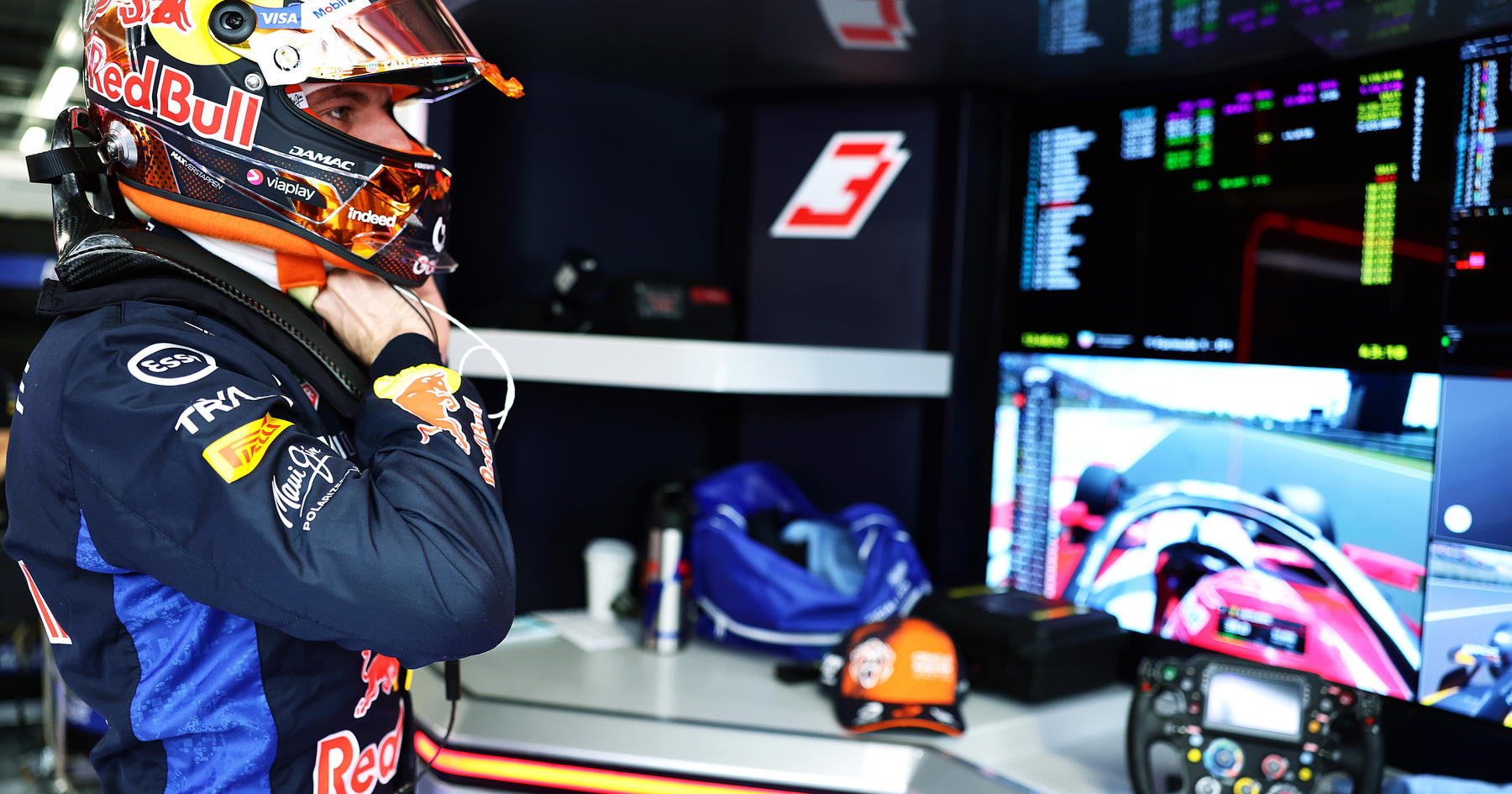 Max Verstappen perplexed by strange 'degrading' Red Bull spin issue thumbnail