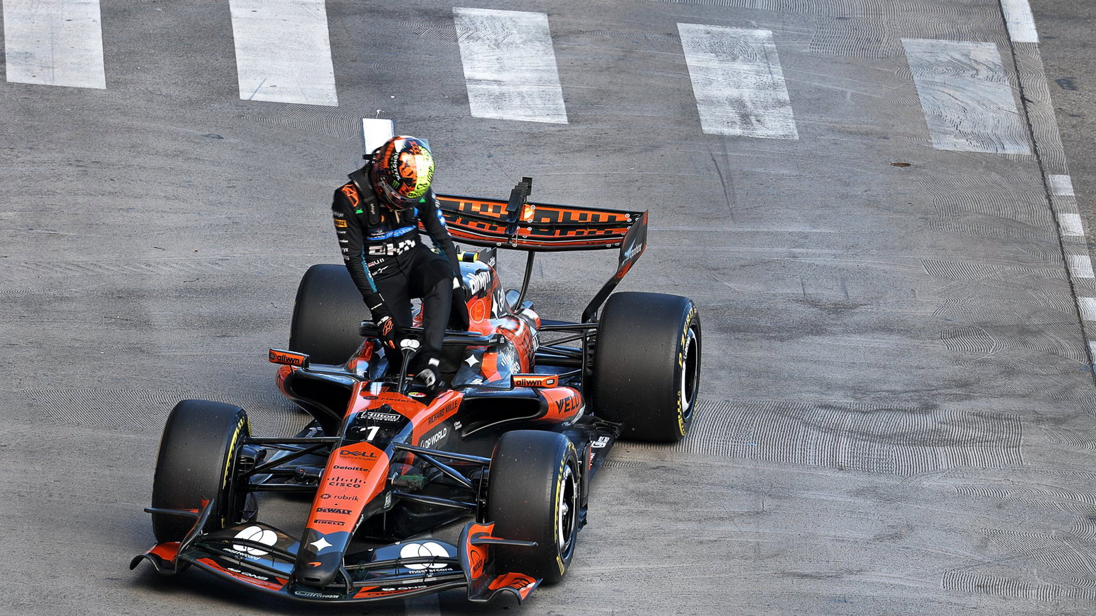 McLaren reveals cause of Lando Norris's stoppage in Monaco practice thumbnail
