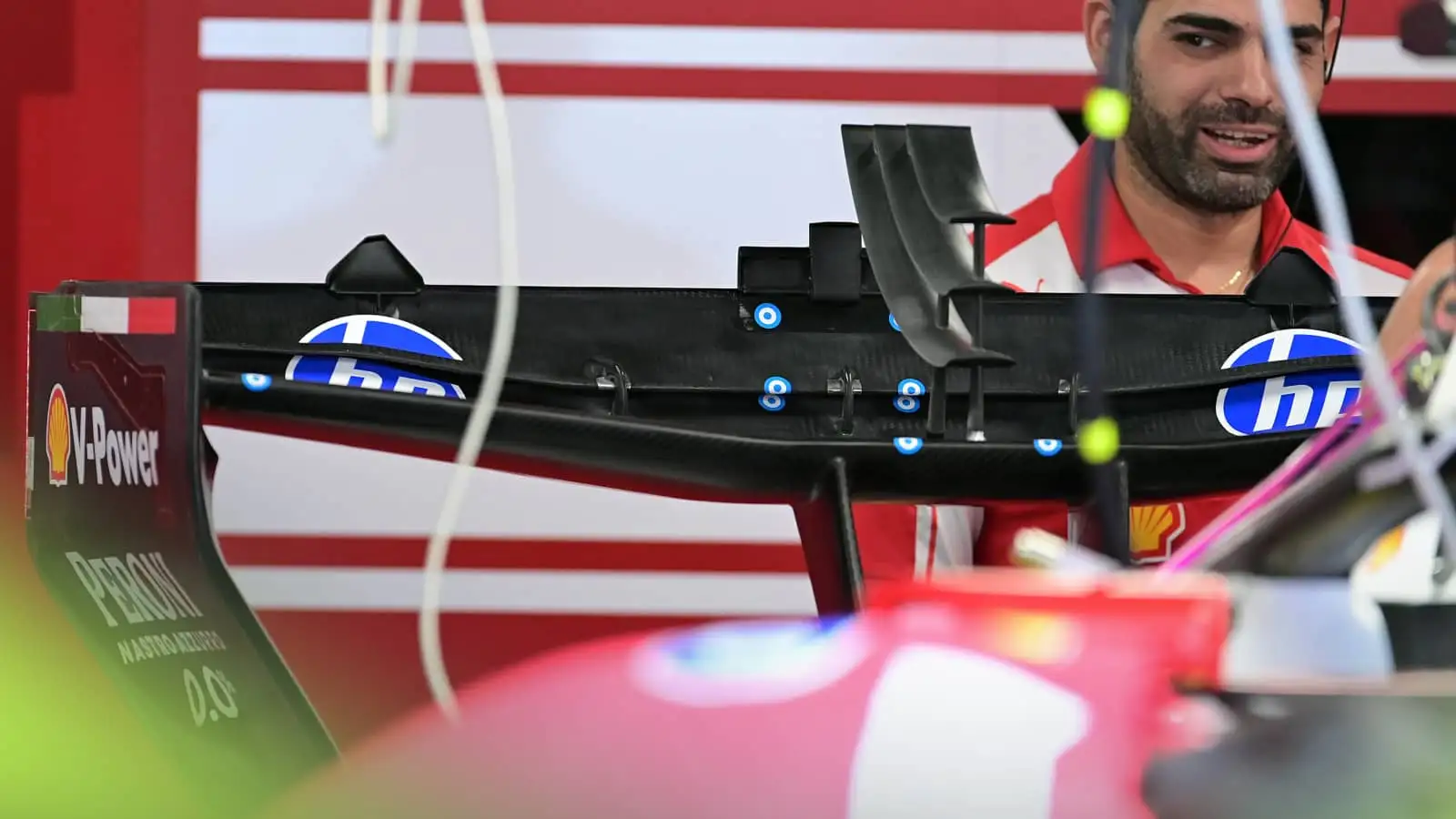 First look: Ferrari debuts extreme Macarena rear wing at Hungarian GP thumbnail