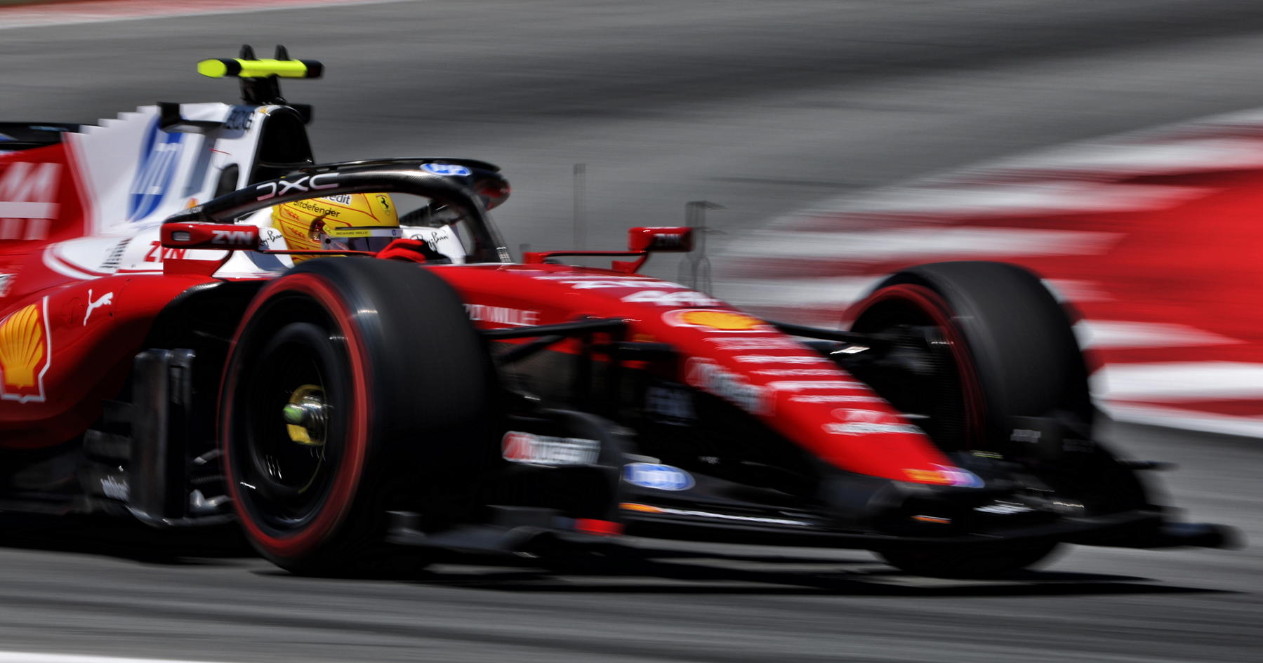 Lewis Hamilton seals emotional Ferrari victory in Barcleona as Mercedes toppled thumbnail