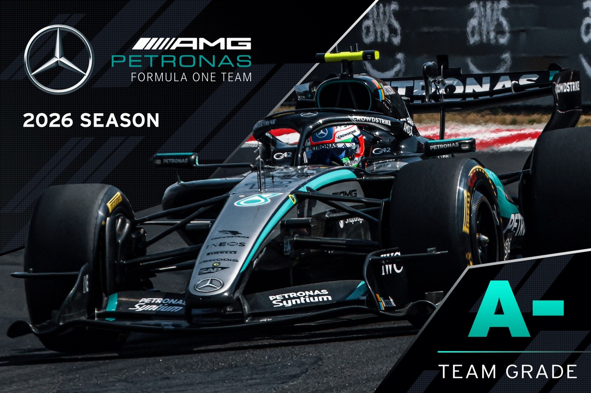 F1 2026 mid-season grades: Mercedes' early dominance evaporates as reliability woes strike thumbnail