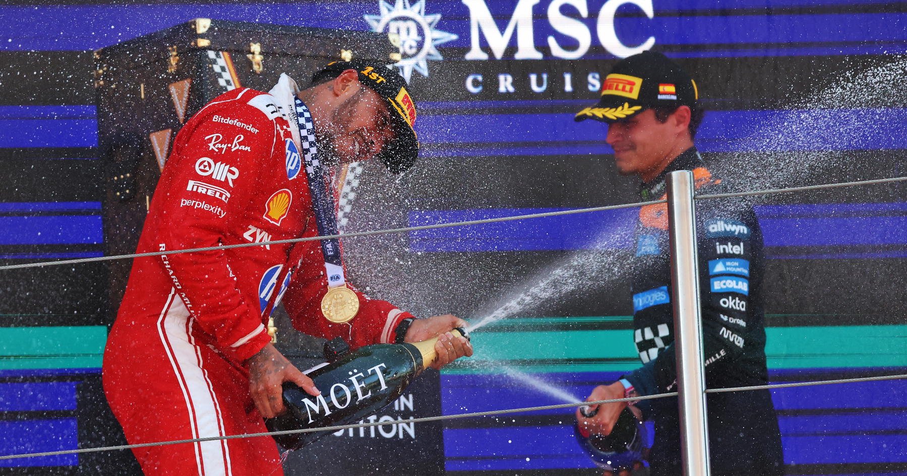 McLaren deliver startling Ferrari verdict after Lewis Hamilton win thumbnail