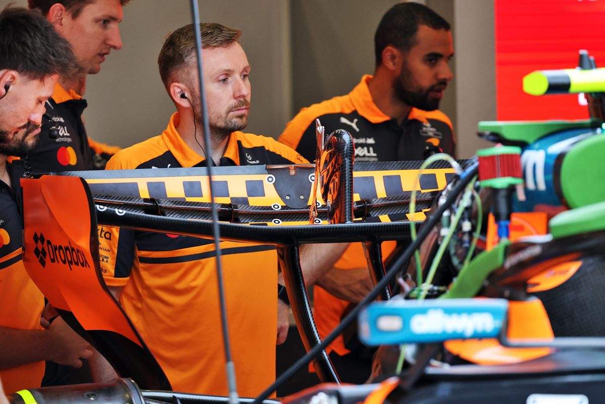 McLaren's flip-over wing reappears - but still won't race thumbnail